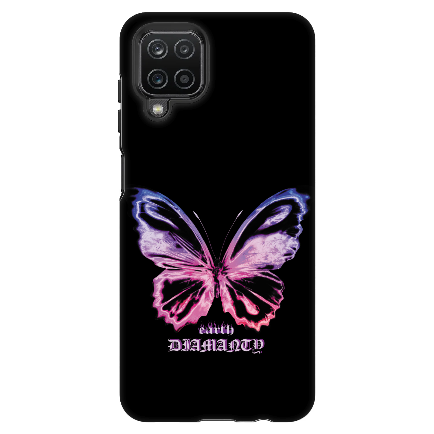 Picasee Fashion Case pentru Samsung Galaxy A12 A125F - Diamanty Purple