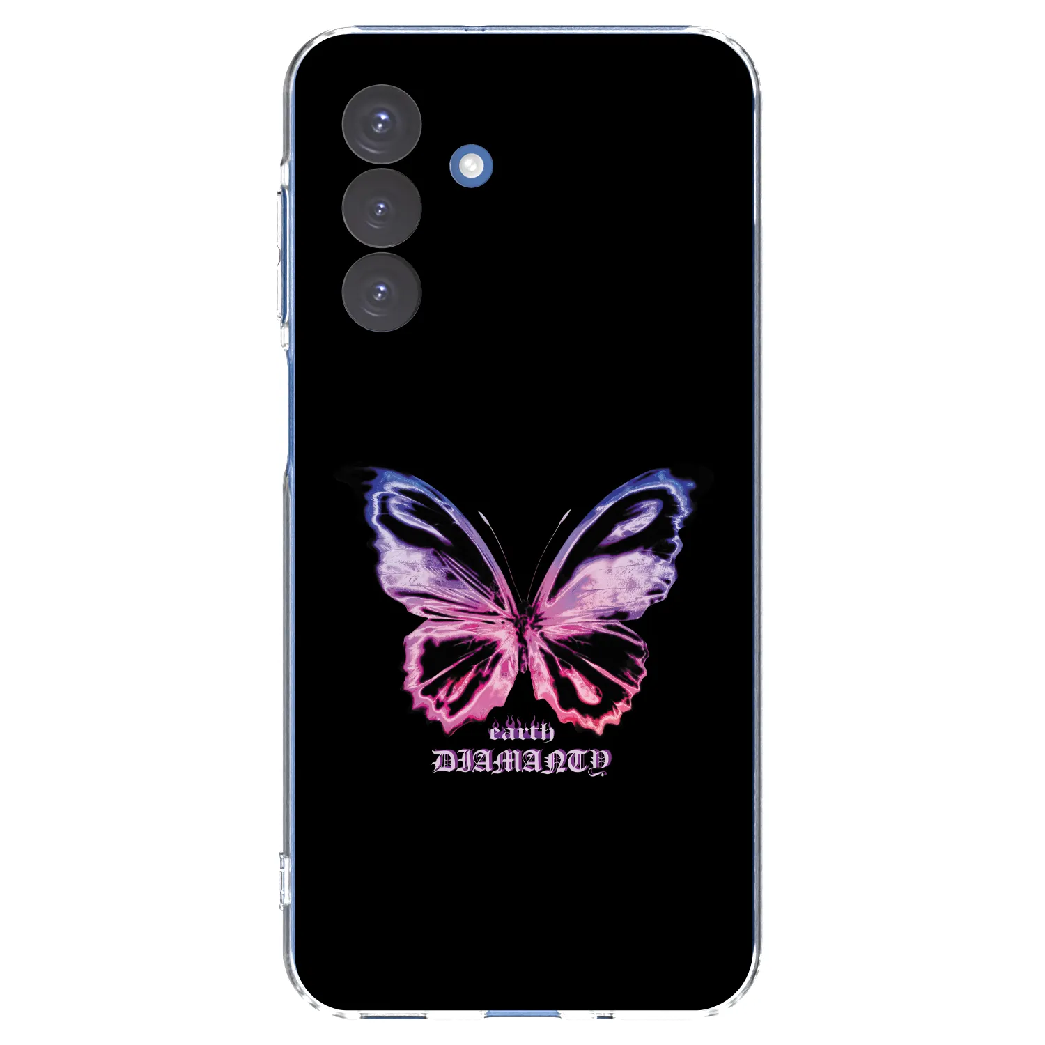 Picasee husă transparentă din silicon pentru Samsung Galaxy A17 5G - Diamanty Purple