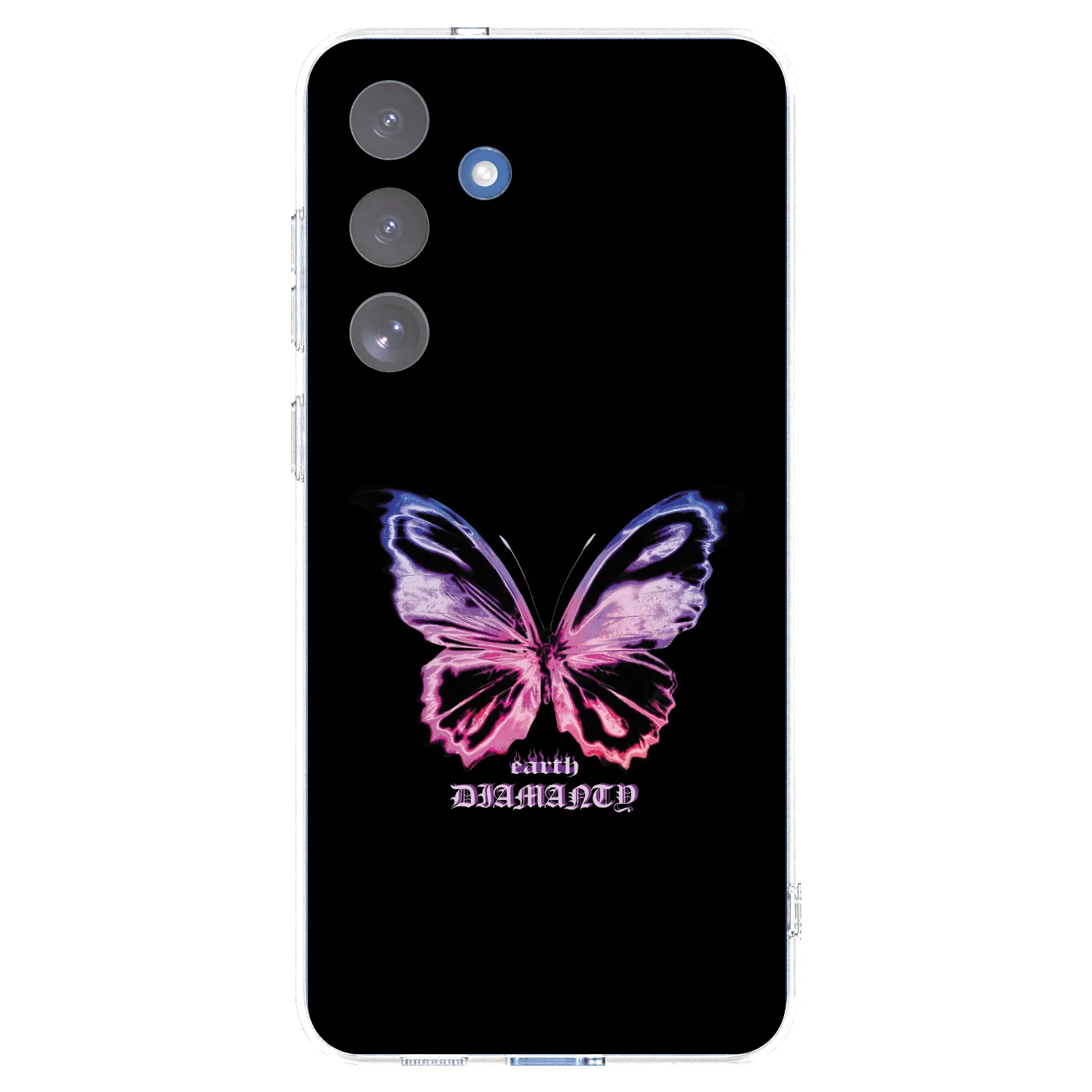 Picasee husă transparentă din silicon pentru Samsung Galaxy S25 FE 5G - Diamanty Purple