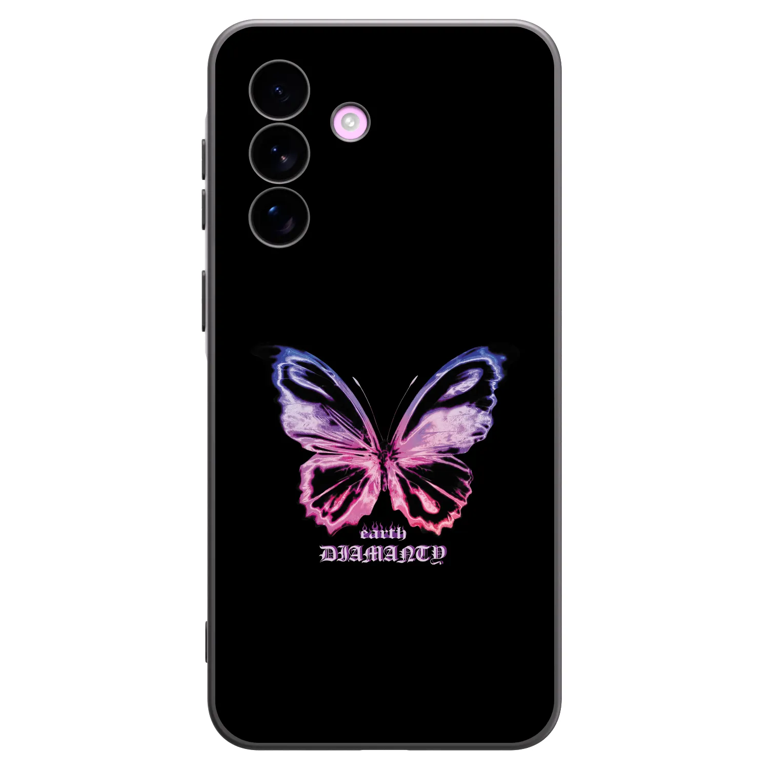 Picasee husă neagră din silicon pentru Samsung Galaxy A57 5G - Diamanty Purple