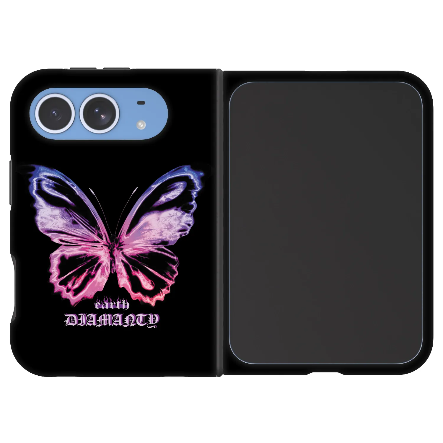 Picasee Fashion Case MagSafe pentru Apple iPhone Duo - Diamanty Purple