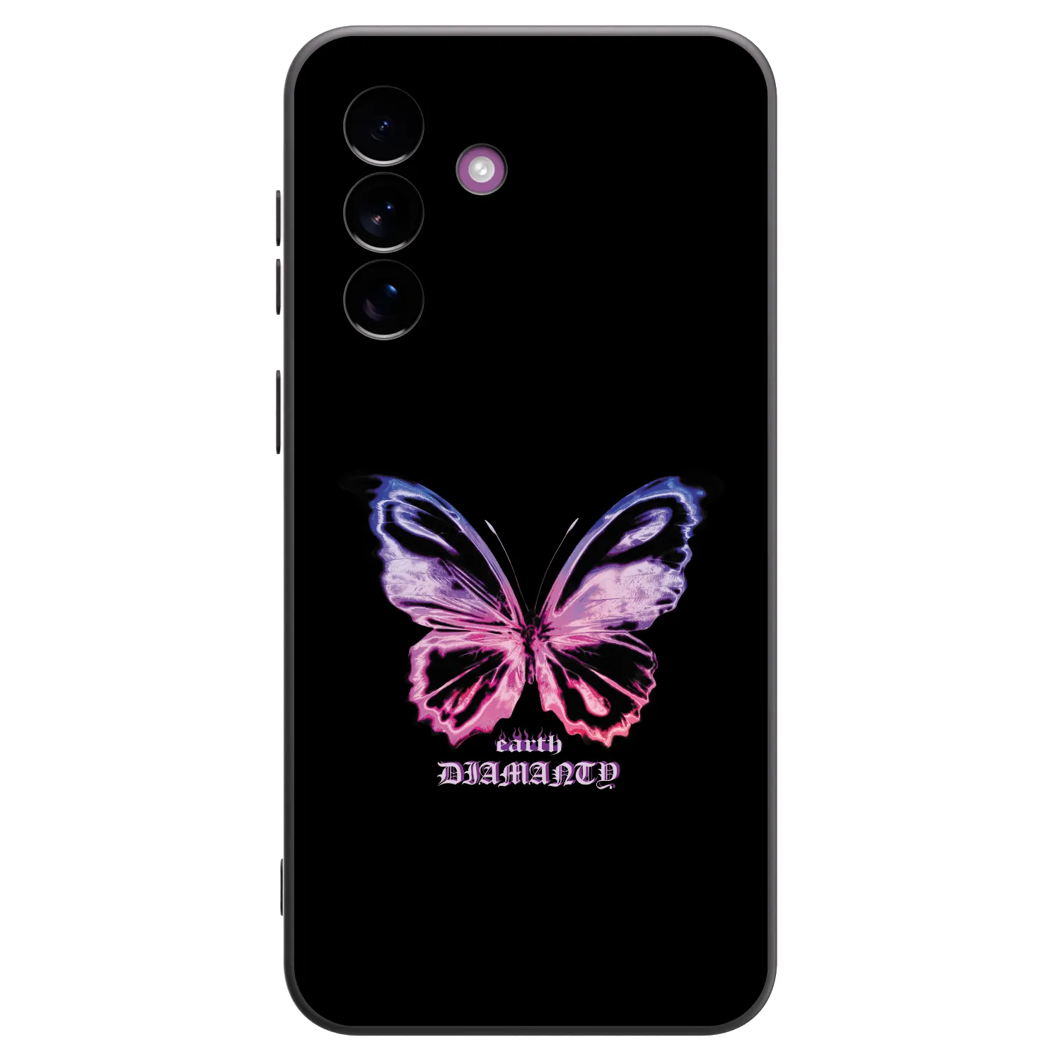 Picasee husă neagră din silicon pentru Samsung Galaxy A37 - Diamanty Purple