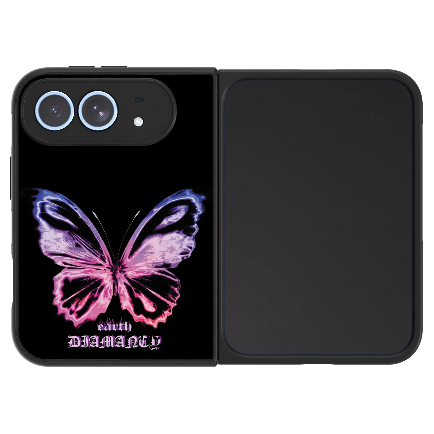 Picasee ULTIMATE CASE MagSafe pentru Apple iPhone Duo - Diamanty Purple