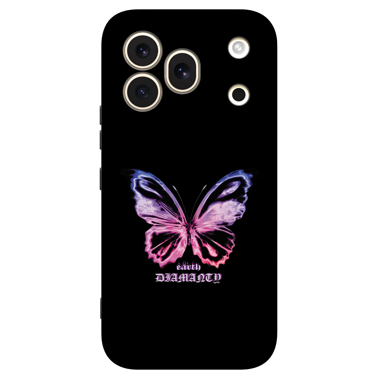 Picasee husă neagră din silicon pentru Honor 600 Pro - Diamanty Purple