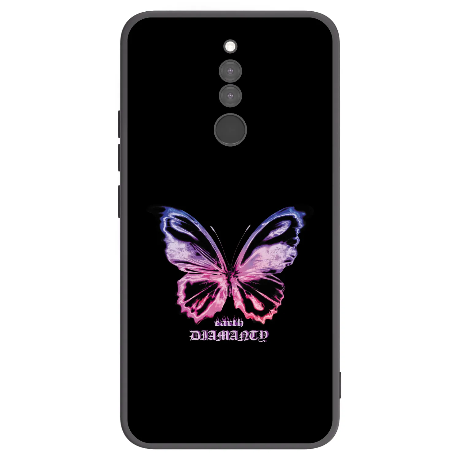 Picasee husă neagră din silicon pentru Xiaomi Redmi 8 - Diamanty Purple