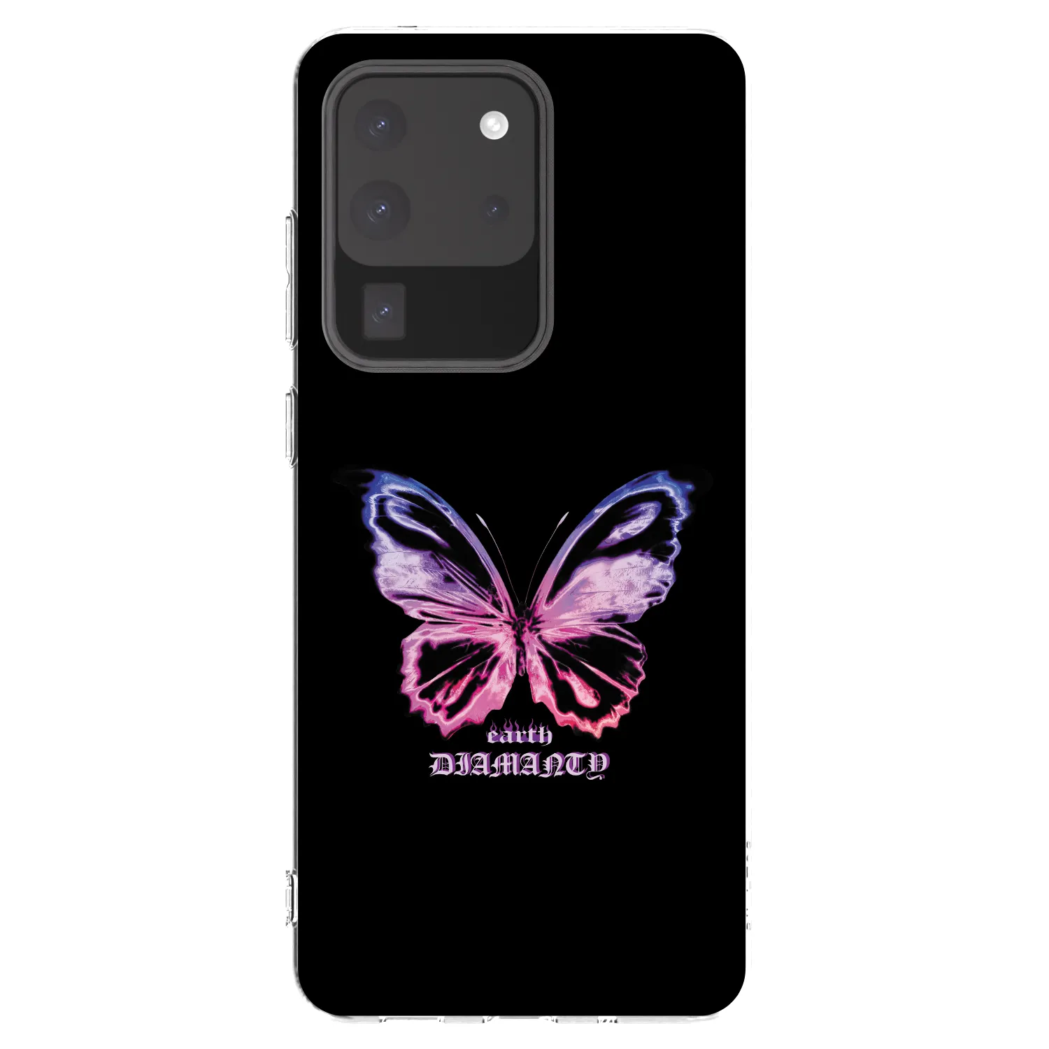 Picasee husă transparentă din silicon pentru Samsung Galaxy S20 Ultra 5G G988F - Diamanty Purple