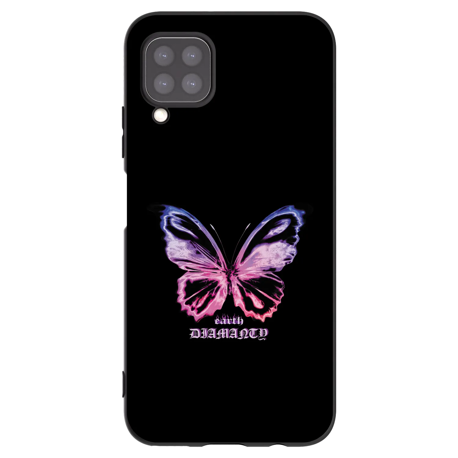 Picasee husă neagră din silicon pentru Huawei P40 Lite - Diamanty Purple