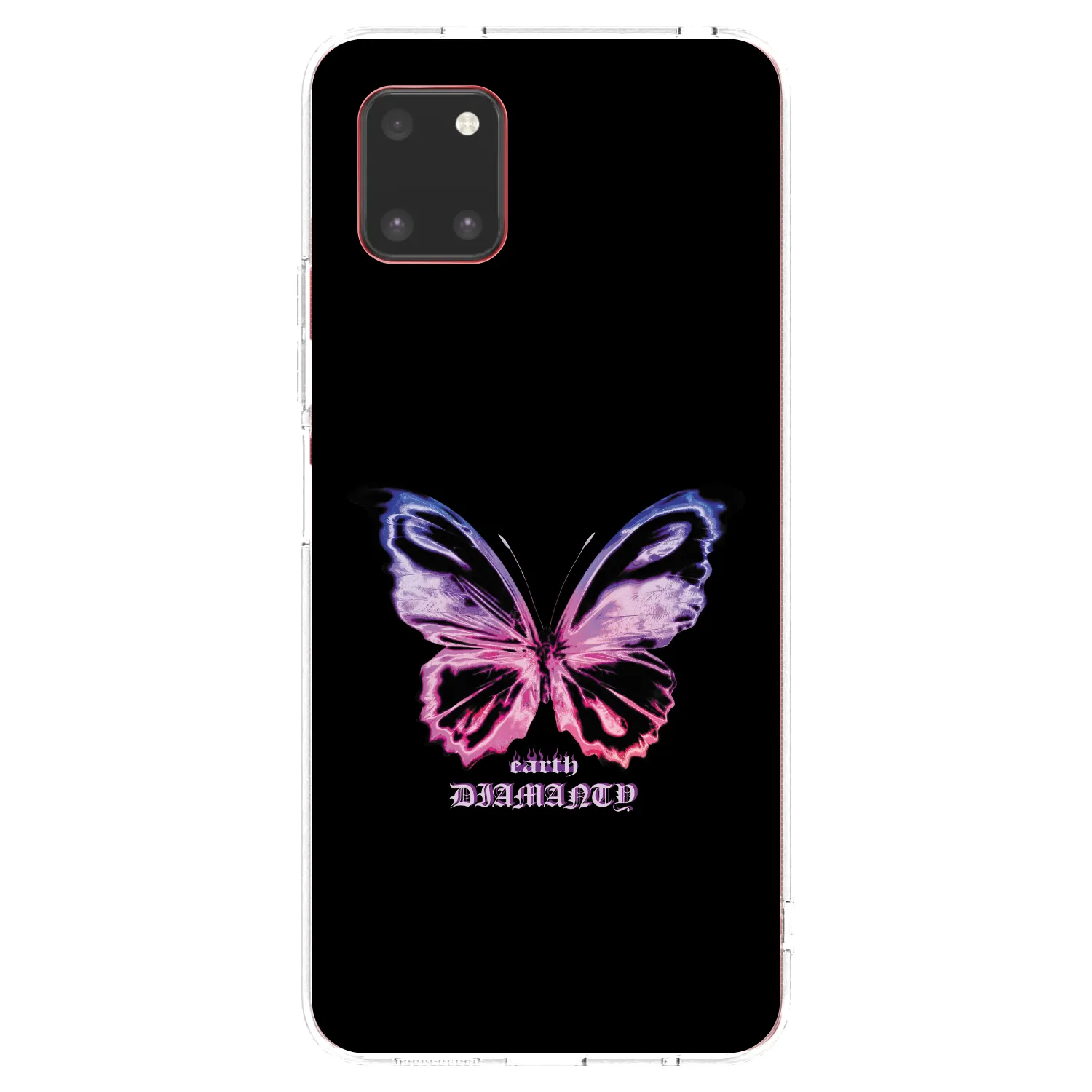 Picasee husă transparentă din silicon pentru Samsung Galaxy Note 10 Lite N770F - Diamanty Purple
