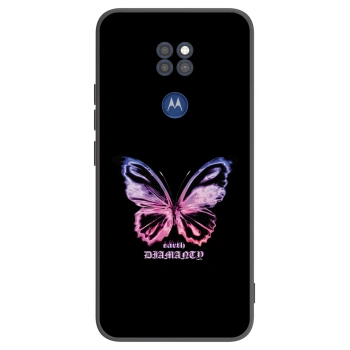 Husă pentru Motorola Moto G9 Play - Diamanty Purple