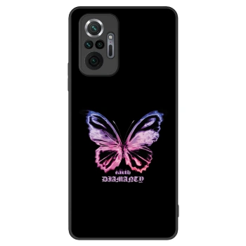 Picasee ULTIMATE CASE pentru Xiaomi Redmi Note 10 Pro - Diamanty Purple