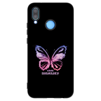 Picasee husă neagră din silicon pentru Huawei P20 Lite - Diamanty Purple