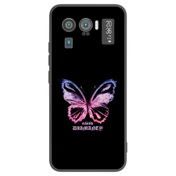 Picasee husă neagră din silicon pentru Xiaomi Mi 11 Ultra - Diamanty Purple