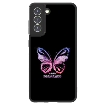 Picasee ULTIMATE CASE pentru Samsung Galaxy S21 FE 5G - Diamanty Purple