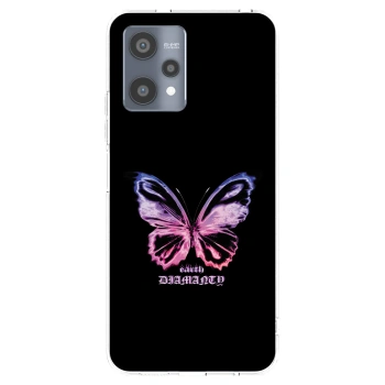 Picasee husă transparentă din silicon pentru Realme 9 Pro 5G - Diamanty Purple