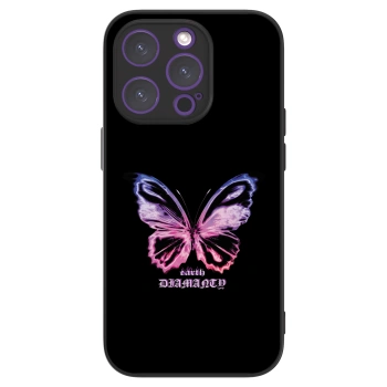 Picasee ULTIMATE CASE pentru Apple iPhone 14 Pro - Diamanty Purple