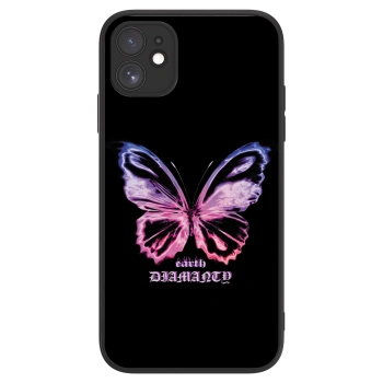 Picasee ULTIMATE CASE MagSafe pentru Apple iPhone 11 - Diamanty Purple