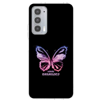 Husă pentru Motorola Edge 20 - Diamanty Purple
