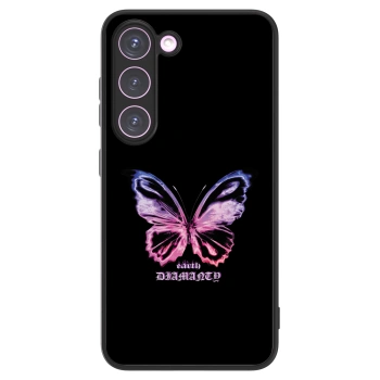 Picasee ULTIMATE CASE pentru Samsung Galaxy S23 5G - Diamanty Purple