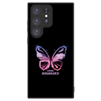Picasee ULTIMATE CASE pentru Samsung Galaxy S23 Ultra 5G - Diamanty Purple