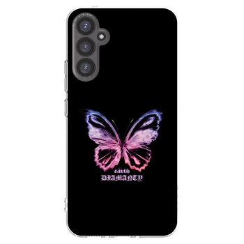 Picasee husă transparentă din silicon pentru Samsung Galaxy A34 5G A346B - Diamanty Purple