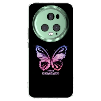 Picasee husă transparentă din silicon pentru Honor Magic5 Pro - Diamanty Purple