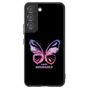 Picasee ULTIMATE CASE PowerShare pentru Samsung Galaxy S22 5G - Diamanty Purple