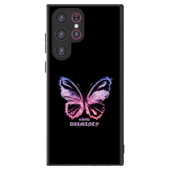 Picasee ULTIMATE CASE PowerShare pentru Samsung Galaxy S22 Ultra 5G - Diamanty Purple