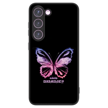 Picasee ULTIMATE CASE PowerShare pentru Samsung Galaxy S23 5G - Diamanty Purple