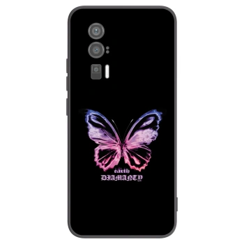 Picasee husă neagră din silicon pentru Xiaomi Poco F5 Pro 5G - Diamanty Purple