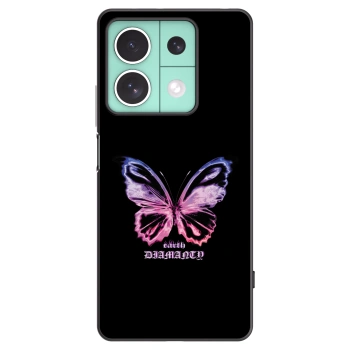Picasee husă neagră din silicon pentru Xiaomi Redmi Note 13 5G - Diamanty Purple