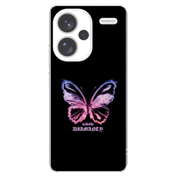 Picasee husă transparentă din silicon pentru Xiaomi Redmi Note 13 Pro+ 5G - Diamanty Purple