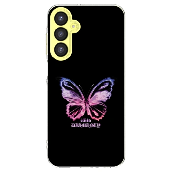 Picasee husă transparentă din silicon pentru Samsung Galaxy A25 A256B 5G - Diamanty Purple