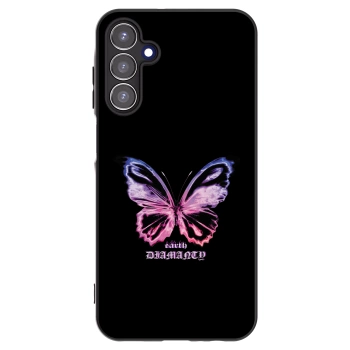 Picasee husă neagră din silicon pentru Samsung Galaxy A15 A156B 5G - Diamanty Purple