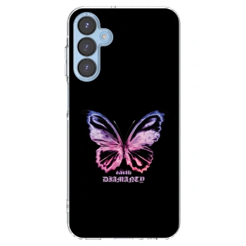Picasee husă transparentă din silicon pentru Samsung Galaxy A15 A156B 5G - Diamanty Purple