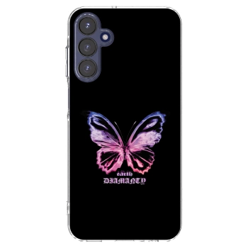 Picasee husă transparentă din silicon pentru Samsung Galaxy A15 A155F 4G - Diamanty Purple