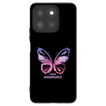 Picasee husă neagră din silicon pentru Honor X8b - Diamanty Purple
