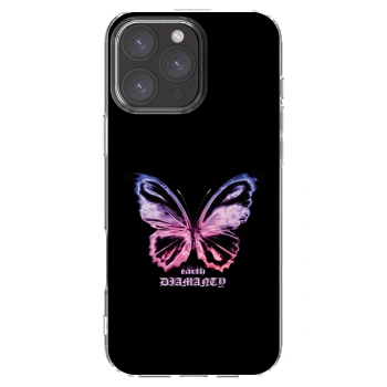 Picasee husă transparentă din silicon pentru Apple iPhone 16 Pro Max - Diamanty Purple