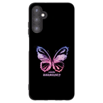 Picasee husă neagră din silicon pentru Samsung Galaxy A05s A057G - Diamanty Purple