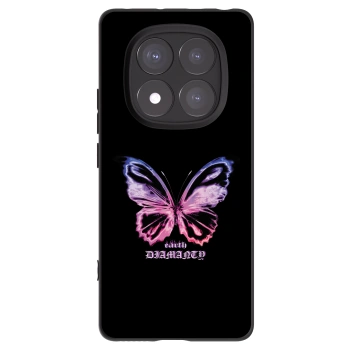 Picasee husă neagră din silicon pentru Xiaomi Redmi Note 14 Pro 5G - Diamanty Purple