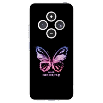 Picasee husă transparentă din silicon pentru Xiaomi Redmi 14C - Diamanty Purple