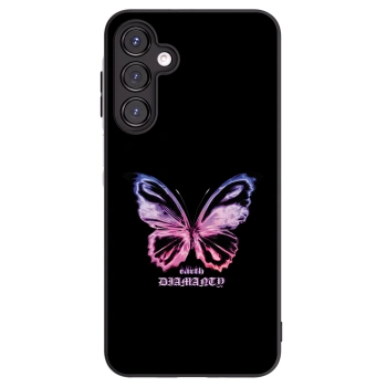 Picasee husă neagră din silicon pentru Samsung Galaxy A16 5G - Diamanty Purple
