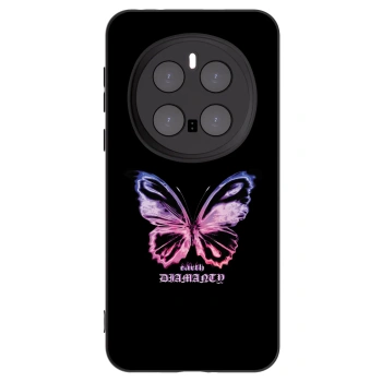 Picasee husă neagră din silicon pentru Honor Magic7 Pro 5G - Diamanty Purple