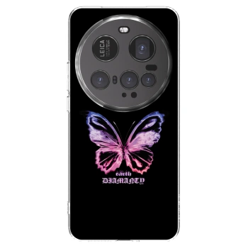 Picasee husă transparentă din silicon pentru Xiaomi 15 Ultra - Diamanty Purple