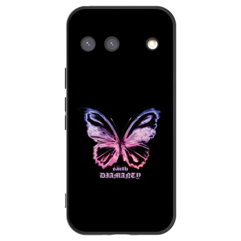 Picasee husă neagră din silicon pentru Google Pixel 9 - Diamanty Purple