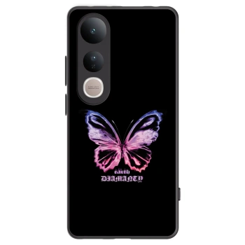 Picasee husă neagră din silicon pentru Vivo V50 Lite 5G - Diamanty Purple
