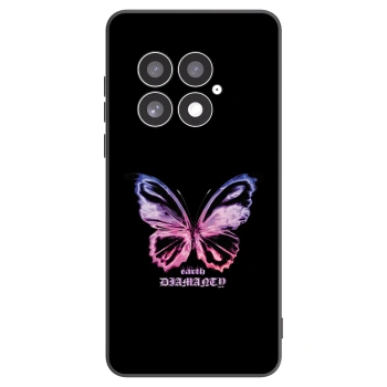 Picasee husă neagră din silicon pentru OnePlus 13 5G - Diamanty Purple
