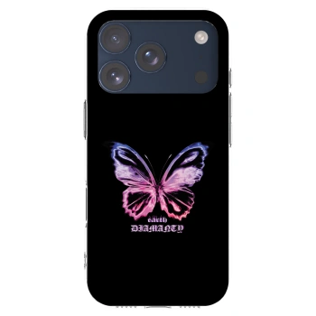 Picasee husă transparentă din silicon pentru Apple iPhone 17 Pro - Diamanty Purple