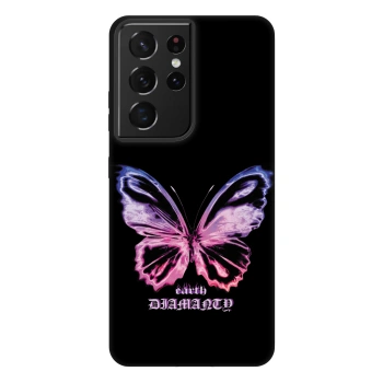 Picasee Fashion Case pentru Samsung Galaxy S21 Ultra 5G G998B - Diamanty Purple