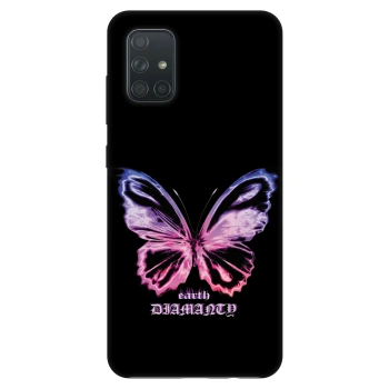 Husă pentru Samsung Galaxy A71 A715F - Diamanty Purple