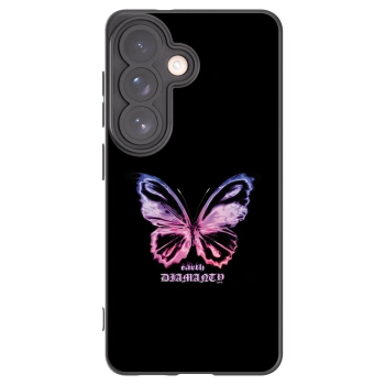 Picasee husă neagră din silicon pentru Samsung Galaxy S26 - Diamanty Purple